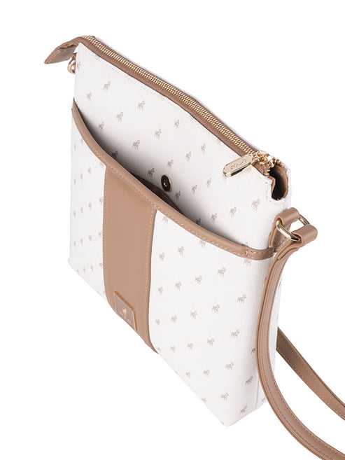 Saleys Travel Bags Polo Kensington Crossbody - White - Image 3