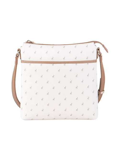 Saleys Travel Bags Polo Kensington Crossbody - White - Image 5
