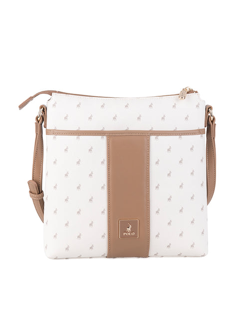 Saleys Travel Bags Polo Kensington Crossbody - White - Image 6