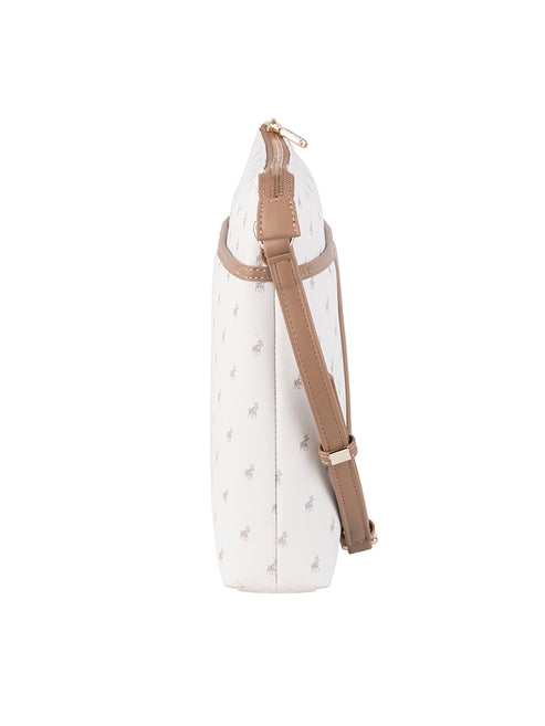 Saleys Travel Bags Polo Kensington Crossbody - White - Image 7