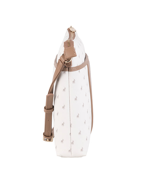 Saleys Travel Bags Polo Kensington Crossbody - White - Image 8