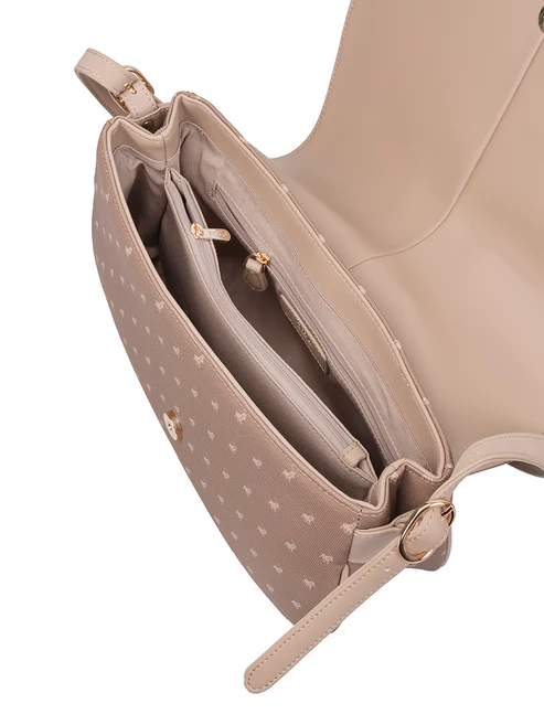 Saleys Travel Bags Polo Kensington Flapover Shoulder Bag - Brown - Image 7