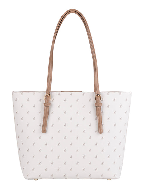 Saleys Travel Bags Polo Kensington Tote - White - Image 3