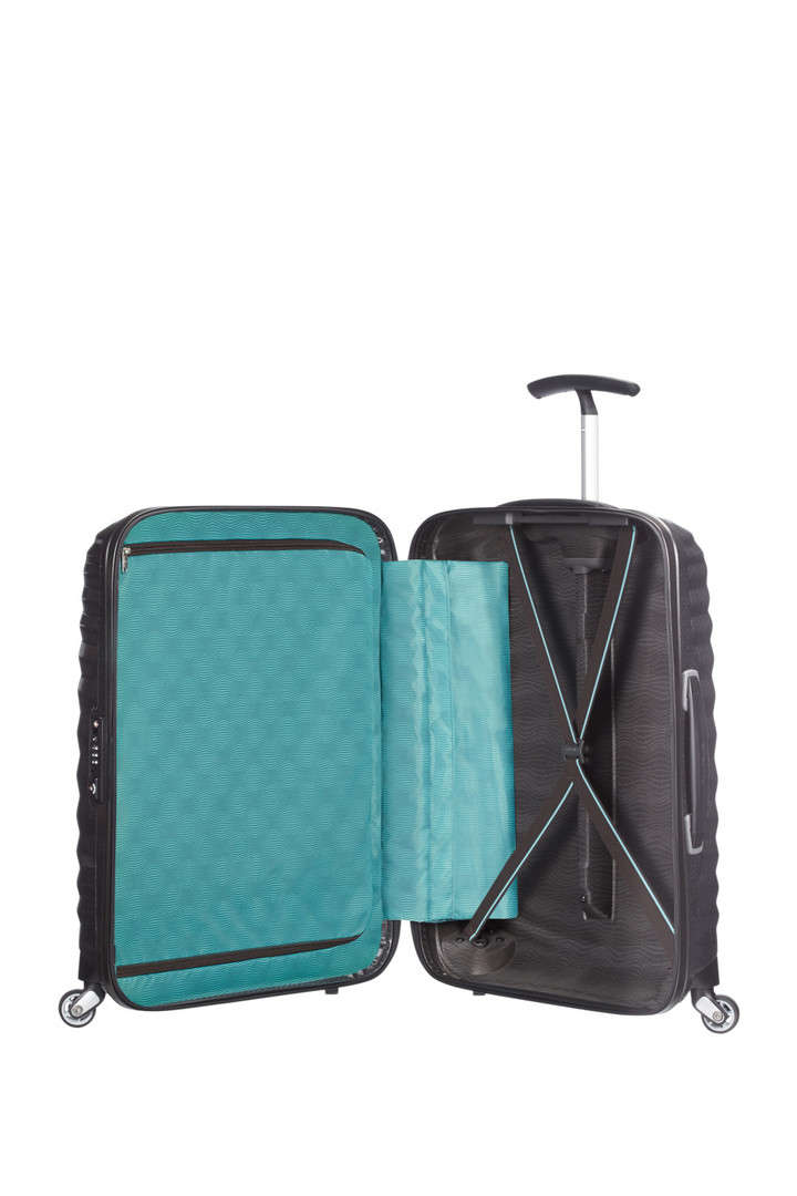Saleys Travel Bags Samsonite: Lite-Shock (55cm) Carry on Spinner - Black - Image 3
