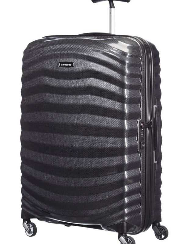 Samsonite: Lite-Shock (69cm) Medium Spinner - Black