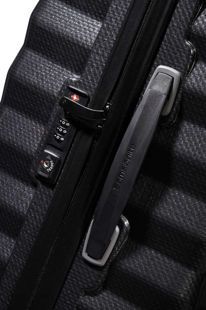 Saleys Travel Bags Samsonite: Lite-Shock (69cm) Medium Spinner - Black - Image 4
