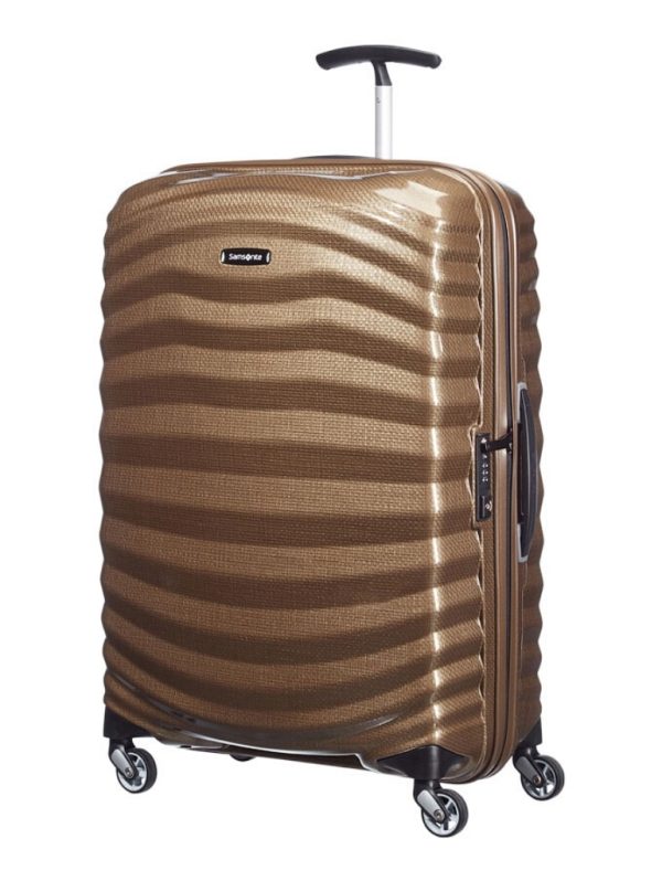 Samsonite: Lite-Shock (69cm) Medium Spinner - Sand