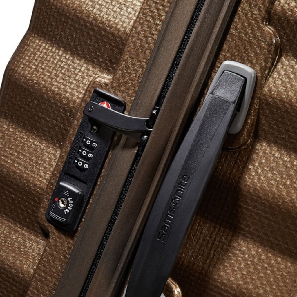 Saleys Travel Bags Samsonite: Lite-Shock (69cm) Medium Spinner - Sand - Image 4