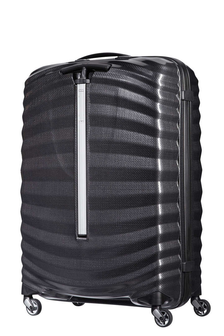 Saleys Travel Bags Samsonite: Lite-Shock (75cm) Large Spinner - Black - Image 2
