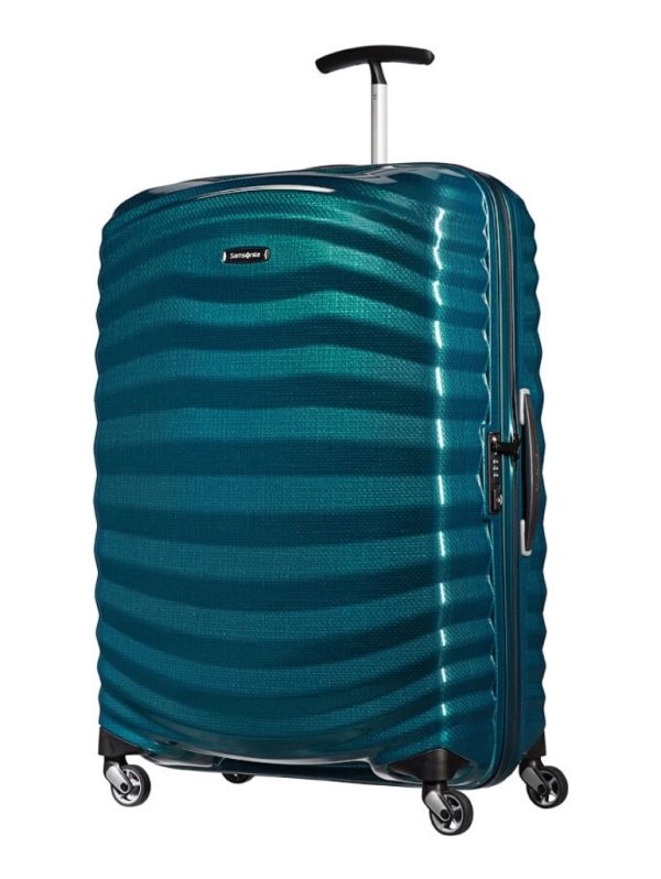 Samsonite: Lite-Shock (75cm) Large Spinner - Petronus Blue