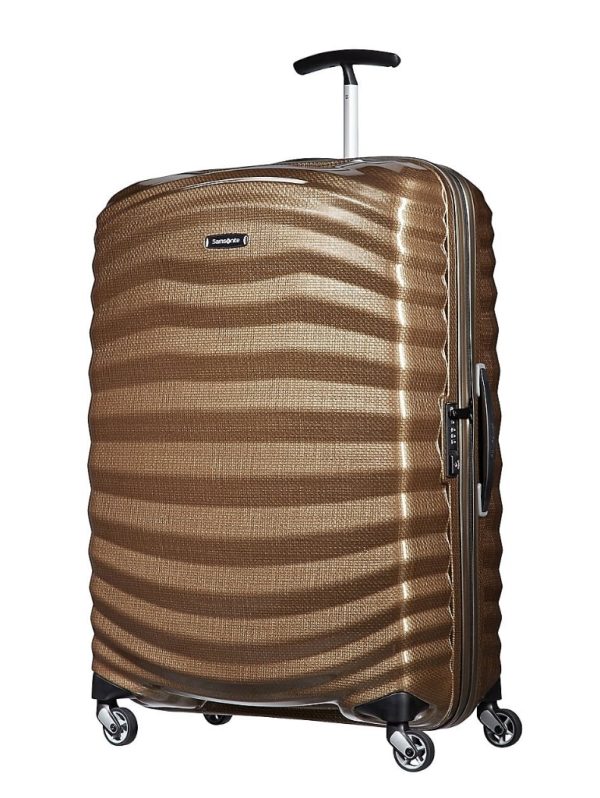 Samsonite: Lite-Shock (75cm) Large Spinner - Sand