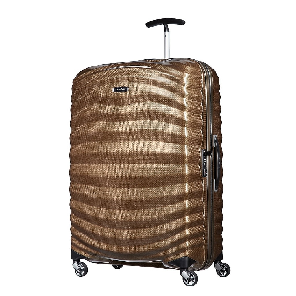 Saleys Travel Bags Samsonite: Lite-Shock 3 Piece Set - Sand - Image 8