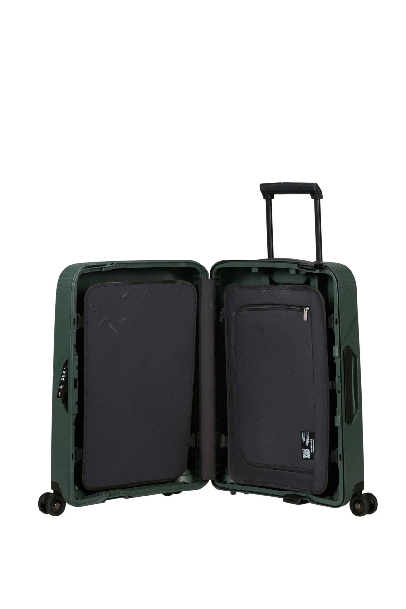 Saleys Travel Bags Samsonite: Magnum Eco Spinner 55cm - Forest Green - Image 4