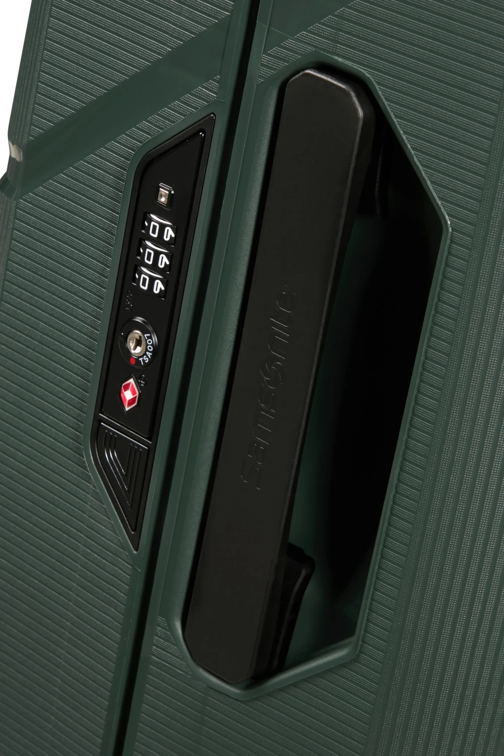 Saleys Travel Bags Samsonite: Magnum Eco Spinner 55cm - Forest Green - Image 8