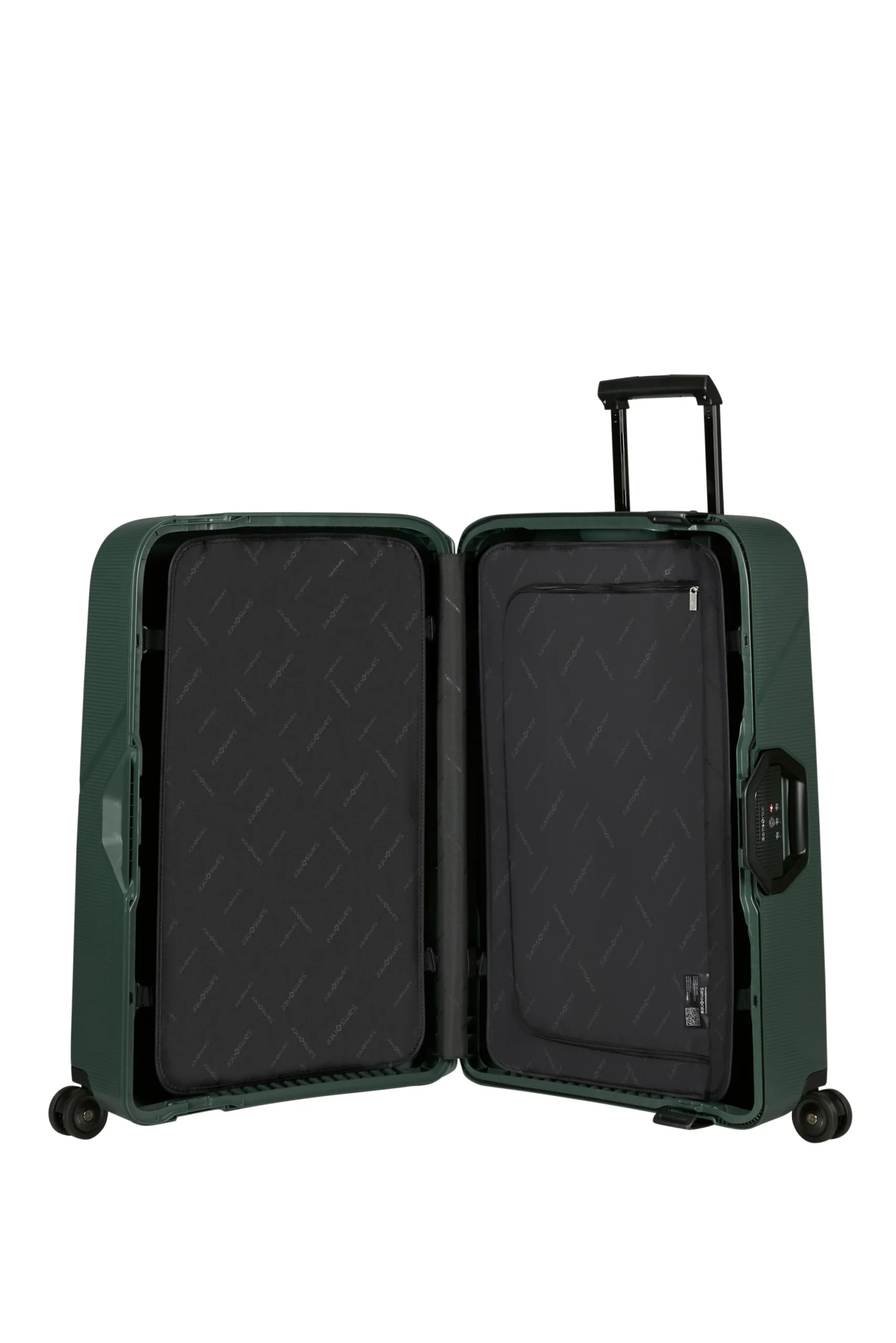 Saleys Travel Bags Samsonite: Magnum Eco Spinner 75cm - Forest Green - Image 4