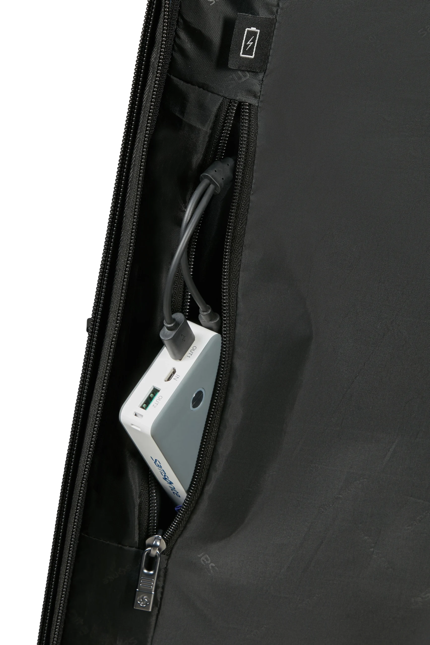 Saleys Travel Bags Samsonite: Nuon Spinner Expandable 55cm - Matte Graphite - Image 3