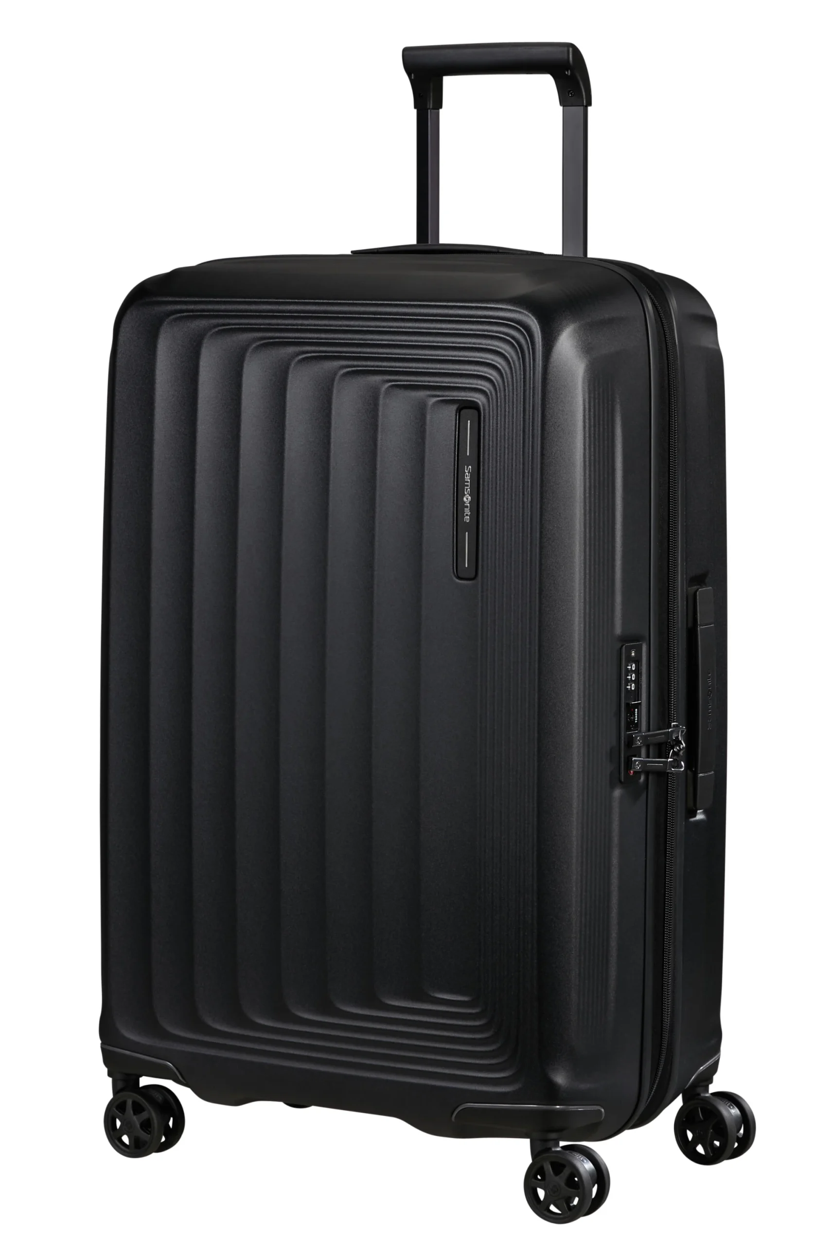 Saleys Travel Bags Samsonite: Nuon Spinner Expandable 69cm Medium - Matte Graphite