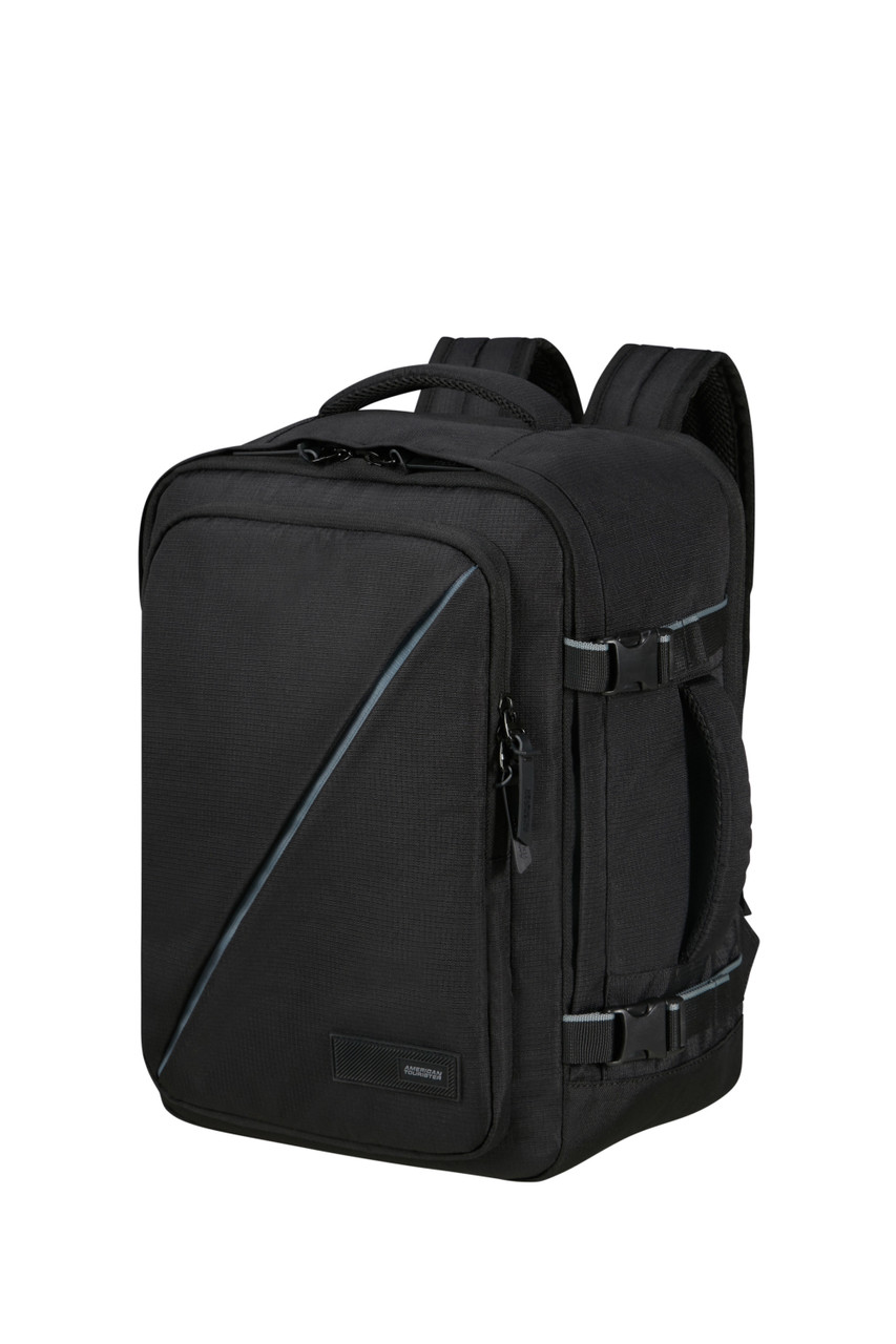 Saleys Travel Bags American Tourister Take2Cabin Casual Backpack - Black - Image 3