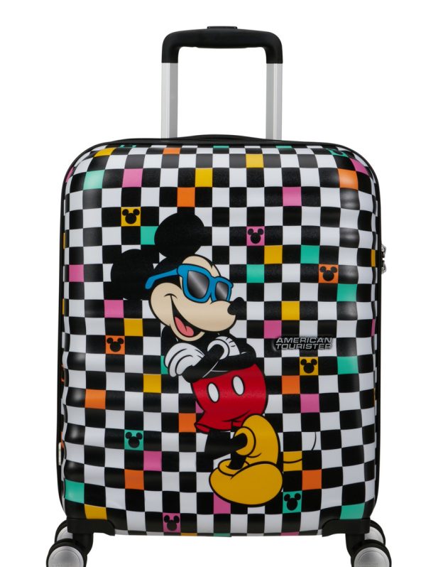 American Tourister Wavebreaker Disney Spinner 55cm - Mickey Check