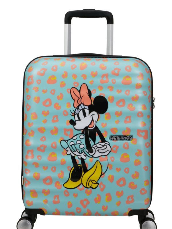 American Tourister Wavebreaker Disney Spinner 55cm - Minnie Pastel Dot