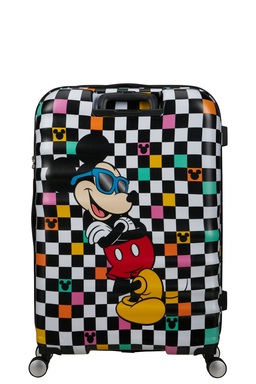Saleys Travel Bags American Tourister Wavebreaker Disney Spinner 77cm - Mickey Check - Image 11