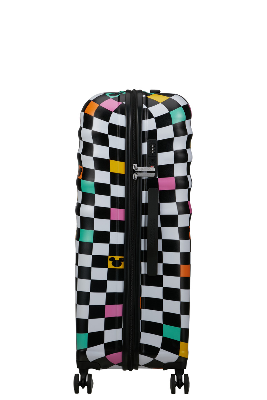 Saleys Travel Bags American Tourister Wavebreaker Disney Spinner 77cm - Mickey Check - Image 2