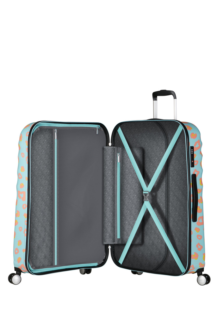Saleys Travel Bags American Tourister Wavebreaker Disney Spinner 77cm - Minnie Pastel Dots - Image 2