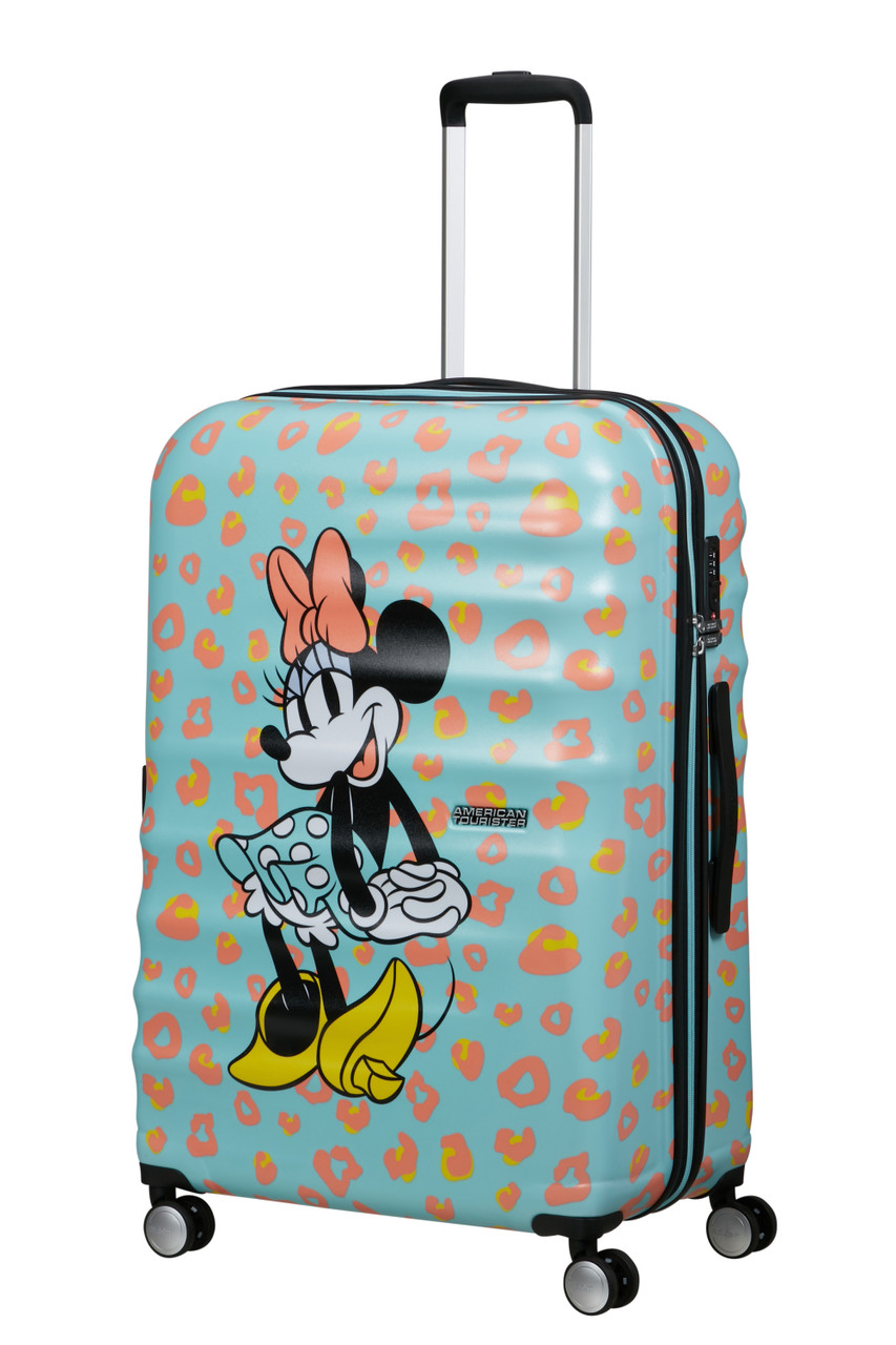 Saleys Travel Bags American Tourister Wavebreaker Disney Spinner 77cm - Minnie Pastel Dots - Image 4
