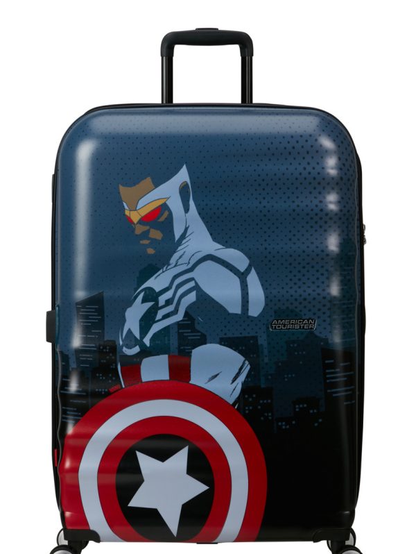 American Tourister Wavebreaker Disney Spinner 77cm - Marvel Captain American City