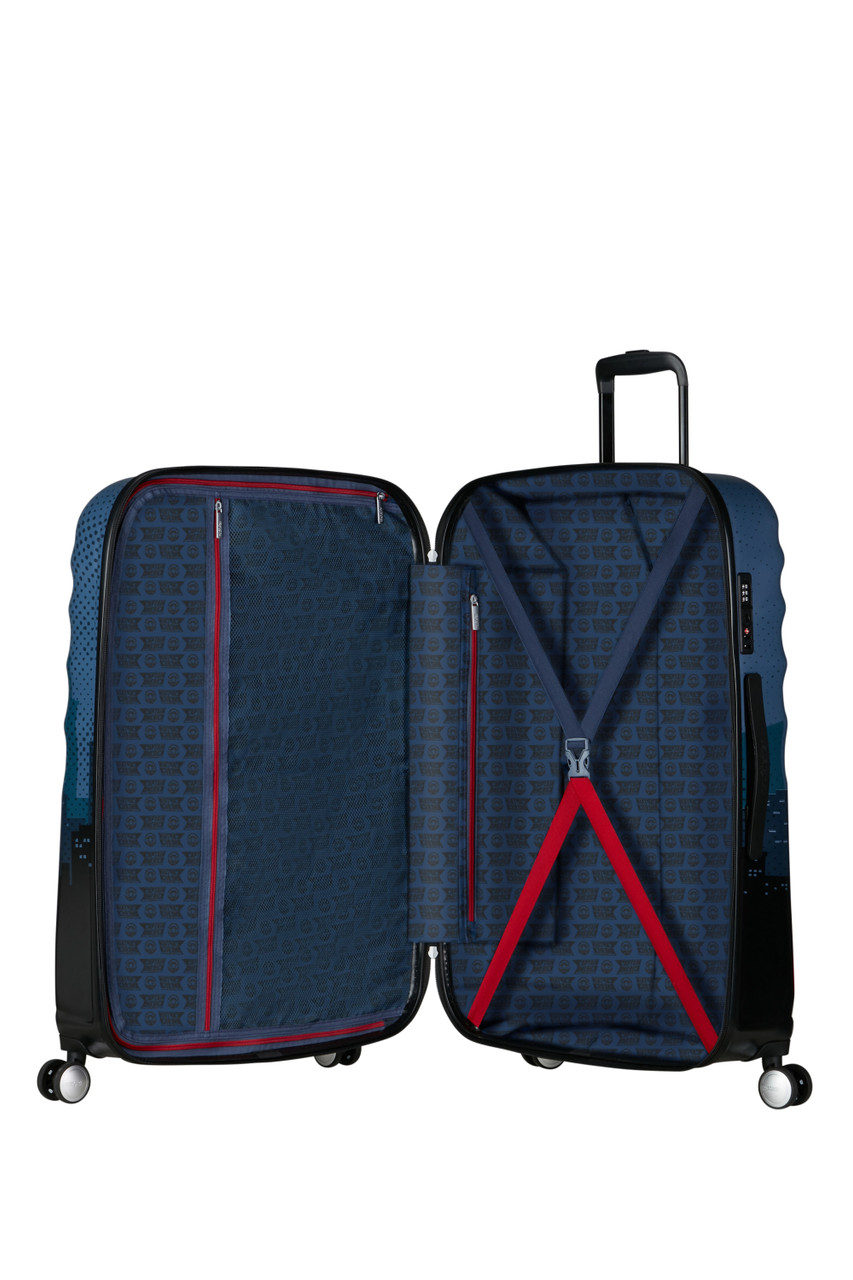 Saleys Travel Bags American Tourister Wavebreaker Disney Spinner 77cm - Marvel Captain American City - Image 12