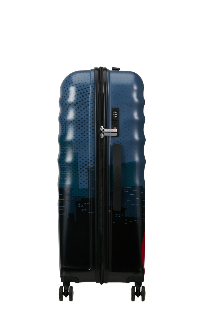 Saleys Travel Bags American Tourister Wavebreaker Disney Spinner 77cm - Marvel Captain American City - Image 13