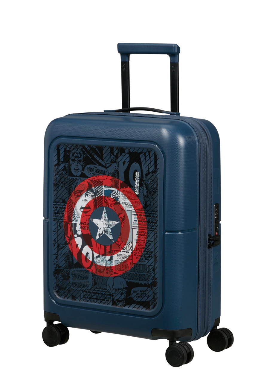 Saleys Travel Bags American Tourister Dashpop Disney Exp Spinner 55cm Marvel - Captain America Shield - Image 4