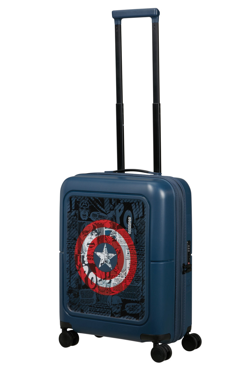 Saleys Travel Bags American Tourister Dashpop Disney Exp Spinner 55cm Marvel - Captain America Shield - Image 6