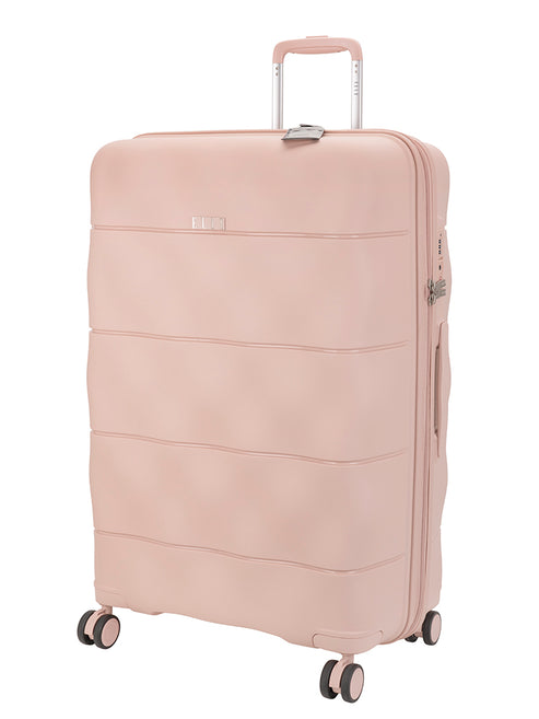 Saleys Travel Bags ELLE Large 4 Wheel Trolley Case - Dusty Pink - Image 2