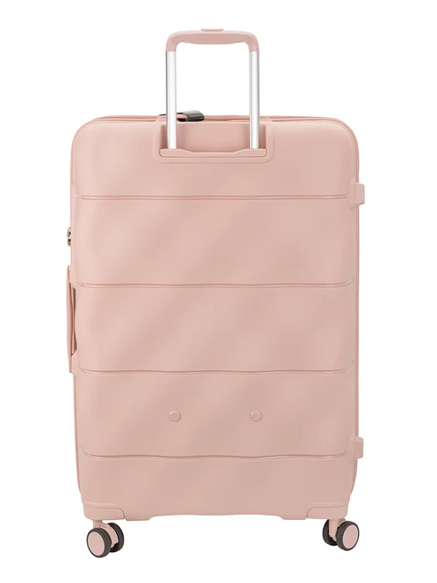Saleys Travel Bags ELLE Large 4 Wheel Trolley Case - Dusty Pink - Image 5