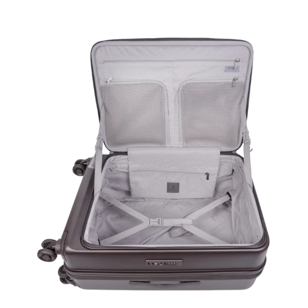 Saleys Travel Bags Polo Orion 4 Wheel Trolley Case Carry On - Brown - Image 5