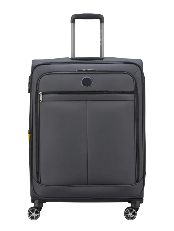 DELSEY PRISCILLA 70CM TROLLEY CASE - CHARCOAL