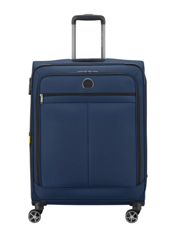 DELSEY PRISCILLA 70CM TROLLEY CASE - NAVY