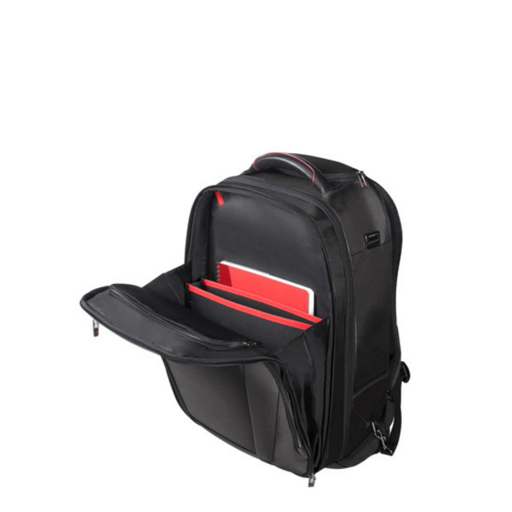 Saleys Travel Bags Samsonite: Pro DLX 5 Laptop Trolley Backpack - Black - Image 4