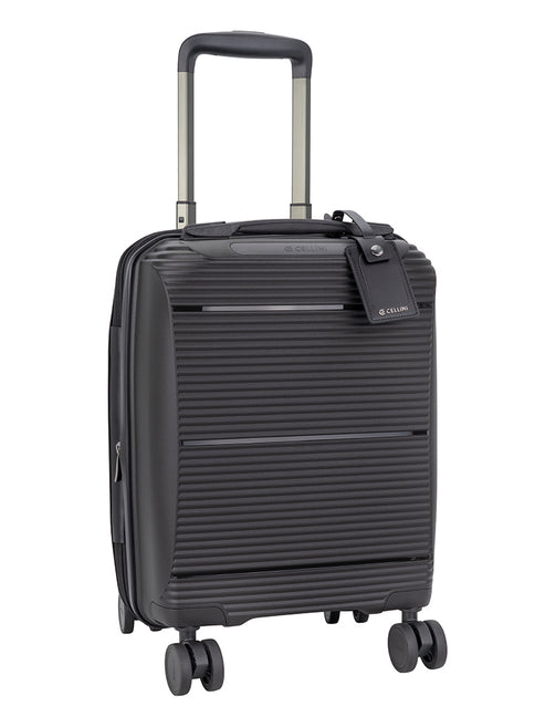 Cellini Qwest Underseater Carry On 4 Wheel Trolley - Black