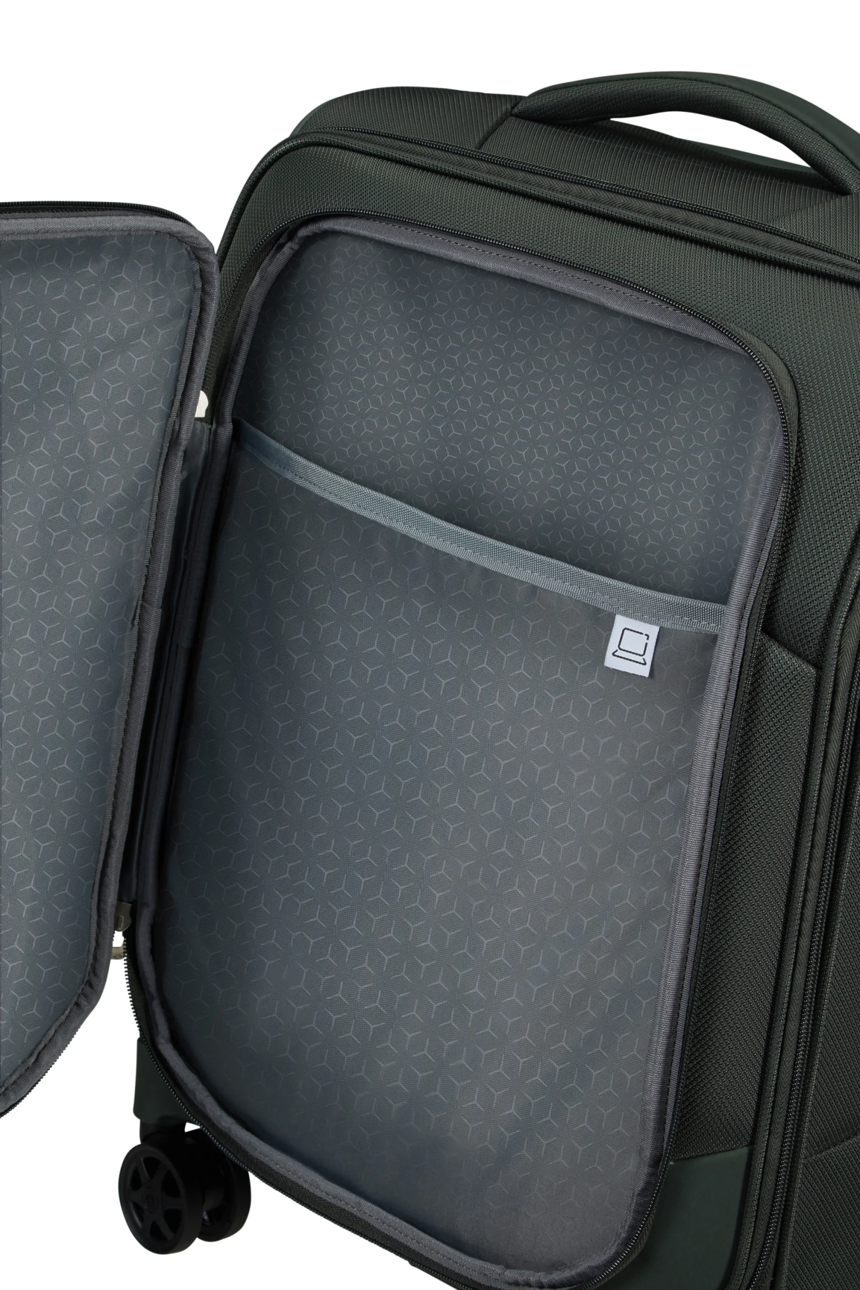 Saleys Travel Bags Samsonite: Respark Upright Underseater 45cm - Ozone Black - Image 11