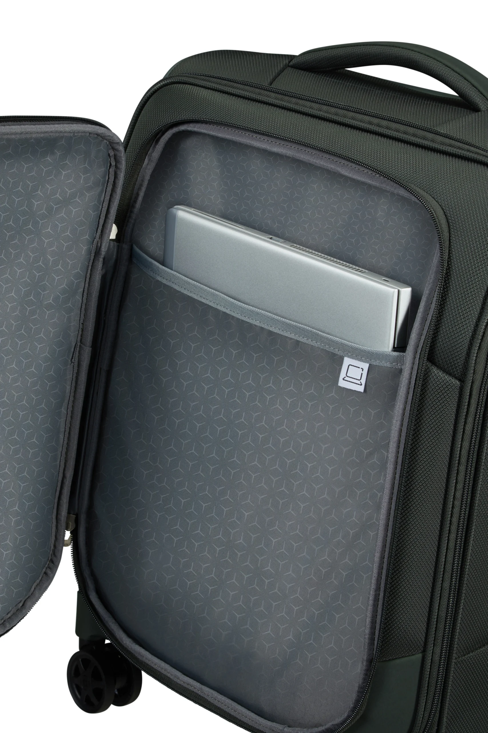 Saleys Travel Bags Samsonite: Respark Upright Underseater 45cm - Ozone Black - Image 10