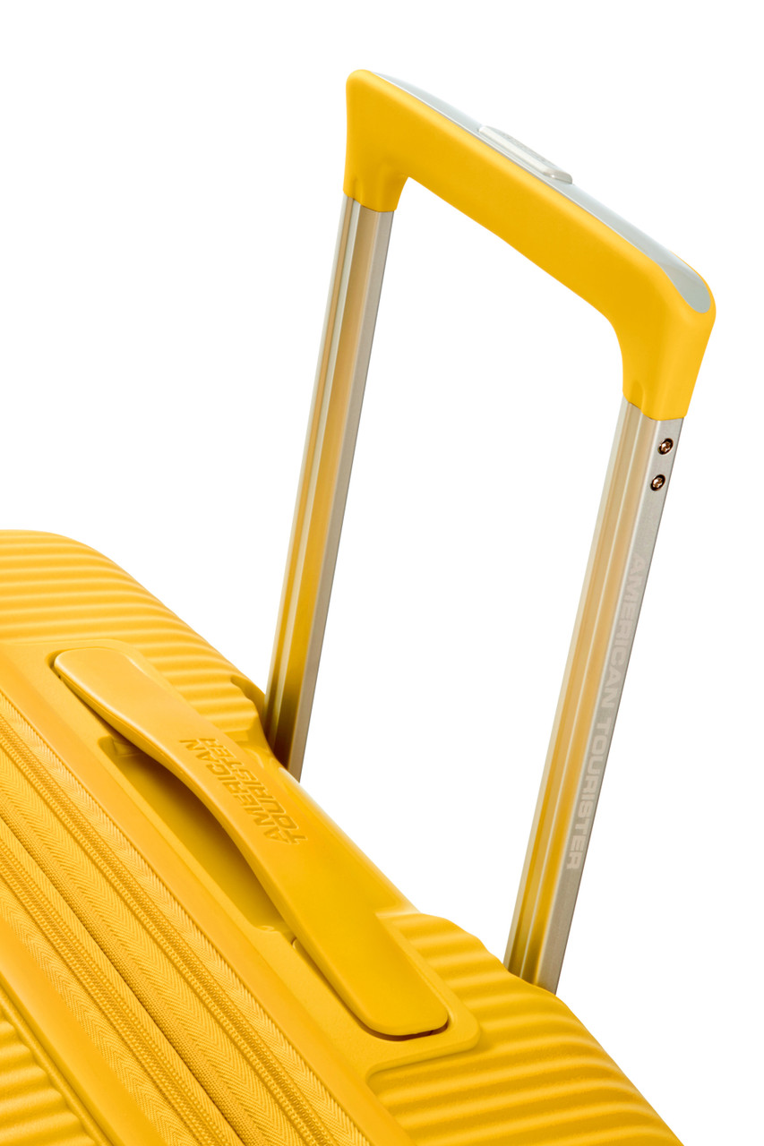 Saleys Travel Bags American Tourister Soundbox Exp Spinner 67cm - Golden Yellow - Image 7