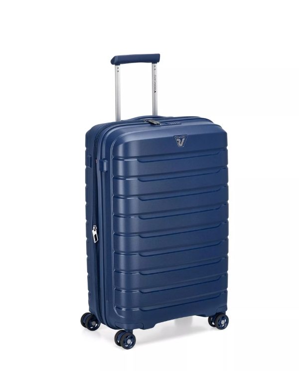 Roncato B-Flying Exp 4 Wheel Luggage Trolley 68cm - Blue