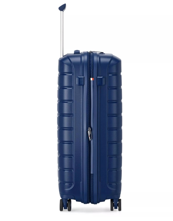 Saleys Travel Bags Roncato B-Flying Exp 4 Wheel Luggage Trolley 68cm - Blue - Image 2