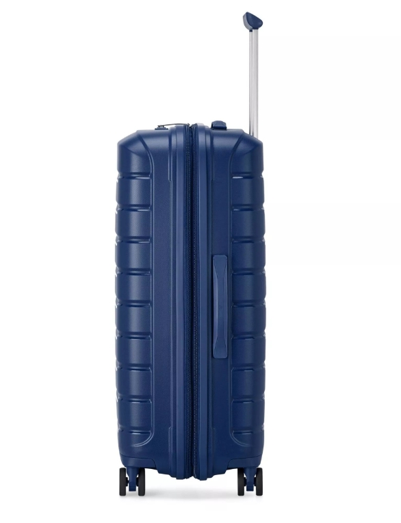 Saleys Travel Bags Roncato B-Flying Exp 4 Wheel Luggage Trolley 68cm - Blue - Image 9
