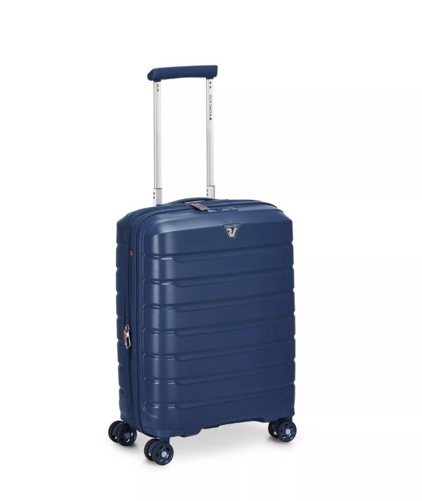 Roncato B-Flying Exp 4 Wheel Trolley Luggage 55cm - Blue