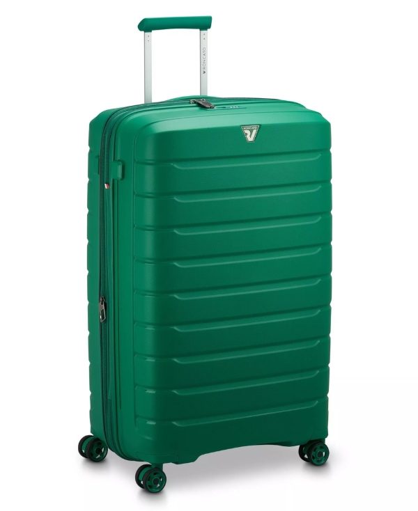 Roncato B-Flying Exp 4 Wheel Trolley Luggage 78cm - Green
