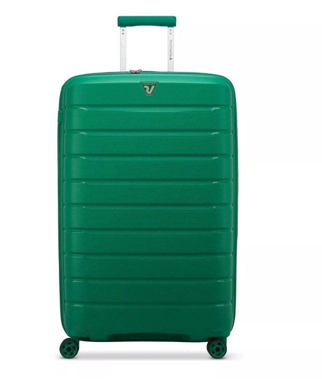 Saleys Travel Bags Roncato B-Flying Exp 4 Wheel Trolley Luggage 78cm - Green - Image 2