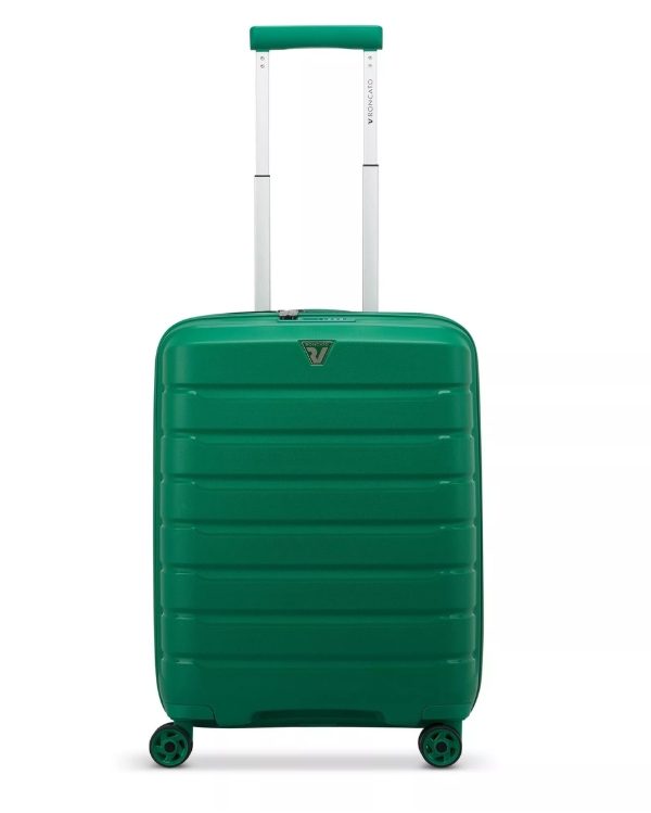 Roncato B-Flying Exp 4 Wheel Trolley Luggage 55cm - Green
